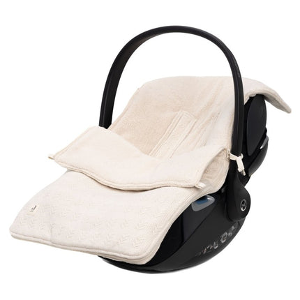 Voetenzak group 0+ 3/5 punts Grain Knit - Oatmeal - Babywinkel - 8717329377714