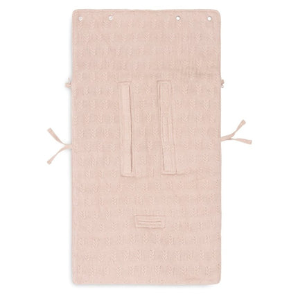 Voetenzak group 0+ 3/5 punts Grain Knit - Wild Rose - Babywinkel - 8717329377707