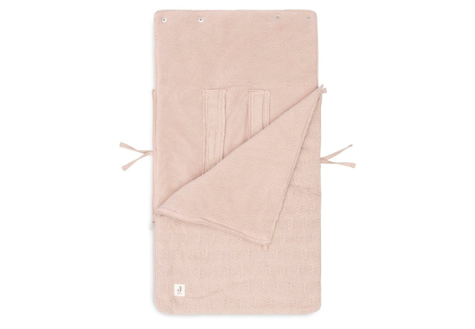 Voetenzak group 0+ 3/5 punts Grain Knit - Wild Rose - Babywinkel - 8717329377707