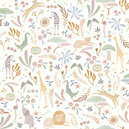 Little Dutch Vlies-Tapete „Safari Wonders“