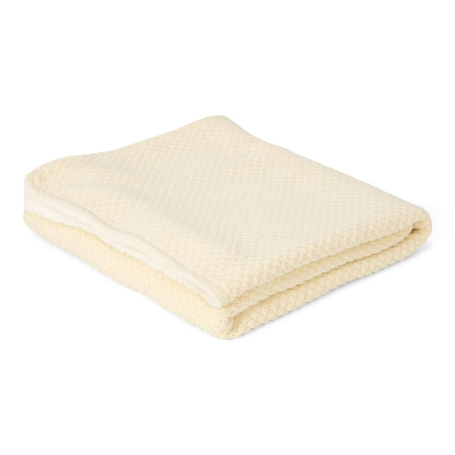 Wiegdeken gebreid - Pure Soft White - Babywinkel - 8721122584590