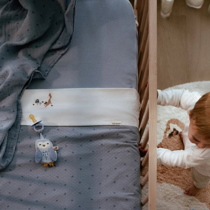 Wiegdeken - Pure Denim Blue - Babywinkel - 8721122585672