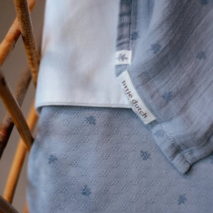 Wiegdeken - Pure Denim Blue - Babywinkel - 8721122585672