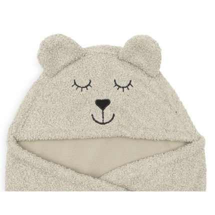 Wikkeldeken Bear Boucle - Olive Green - Babywinkel - 8717329376182