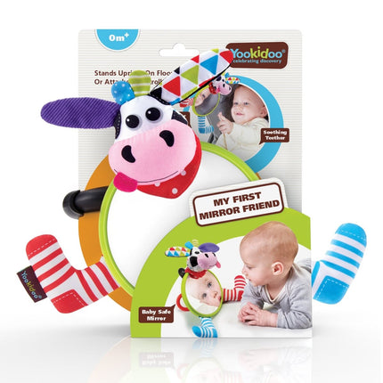 Yookidoo Educatief Speelgoed Mijn Eerste Spiegel Koe koop je bij Babywinkel