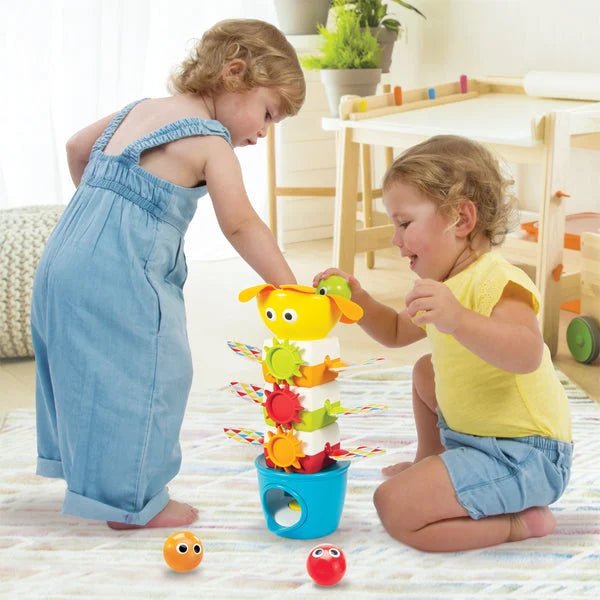 Yookidoo Stapeltoren Tumble Ball koop je bij Babywinkel
