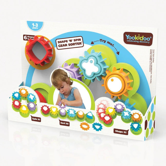 Yookidoo Vormenstoof Spinner koop je bij Babywinkel