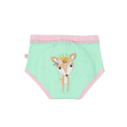 Zoocchini Oefenbroekje Girls Woodland Princesses Katoen 3st - Zoocchini - Babywinkel - 810608030466