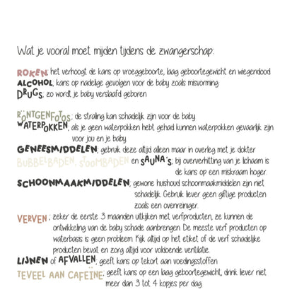 Zwangerschapsboek smoke roze - Babywinkel - 9789083164892